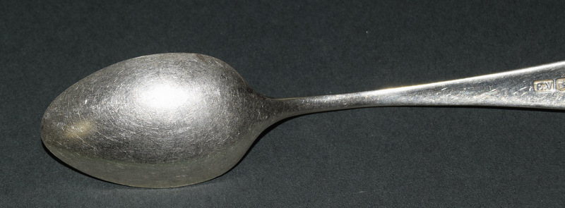 6 silver rat tailed coffee spoons - Image 4 of 5