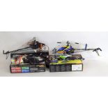Miniature model helicopters for spares