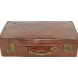 Vintage Leather Suitcase