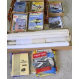 Large quantity of model aircraft magazines and other ephemera