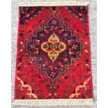 Tabriz rug / carpet 100 x 80cm