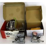 Box of modelling engine spare and repairs