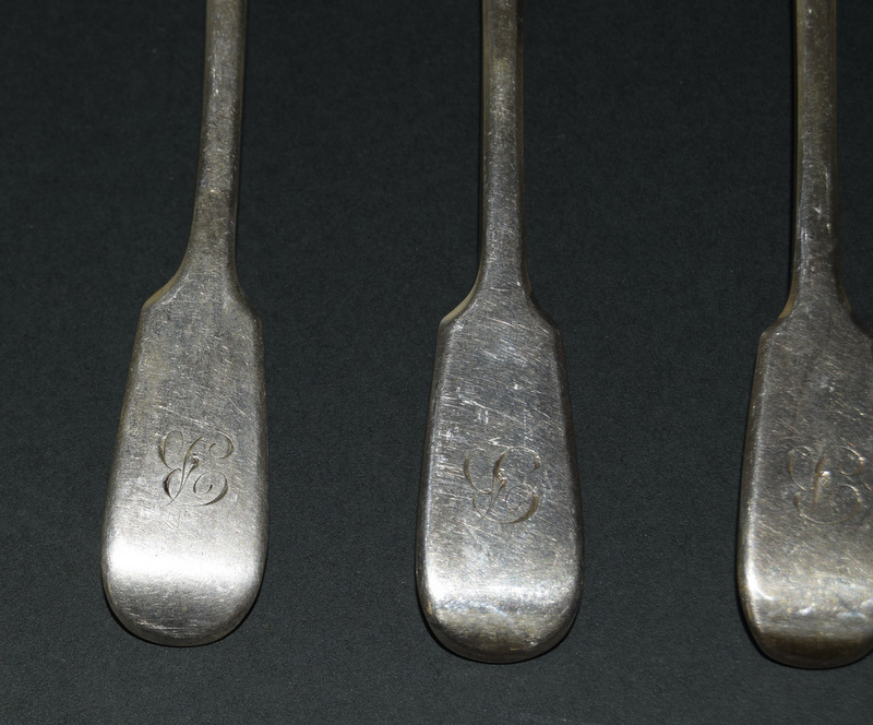 6 hallmarked silver teaspoons - Image 3 of 6