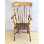 Victorian Elm Country Chair