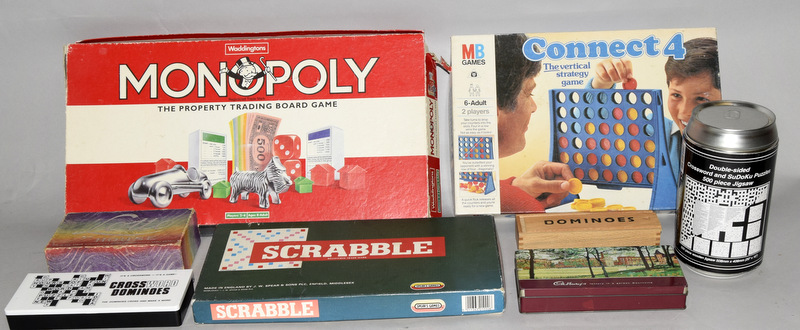 Assortment of vintage games