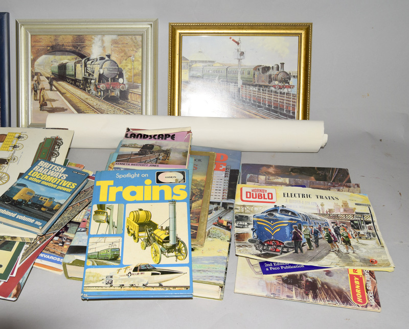 Two boxes of railway & train ephemera, magazines and memorabilia - Image 3 of 4