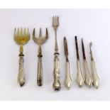 Mix Silver handled items