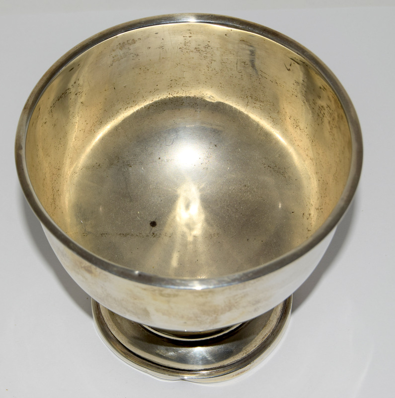 Silver Hallmarked Bowl. 10cm tall 158g - Image 6 of 9