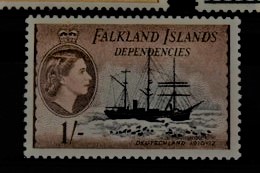 FALKLAND ISLANDS DEPENDANCIES set 10/- High Value mm Crown Mint Never Hinged - Bild 3 aus 6