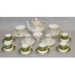 Coalport coffee set, Grafton Bone China tea for 2 set and daulton Coffee cans