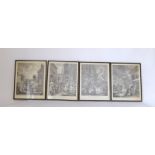 4 hogarth Prints