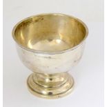 Silver Hallmarked Bowl. 10cm tall 158g