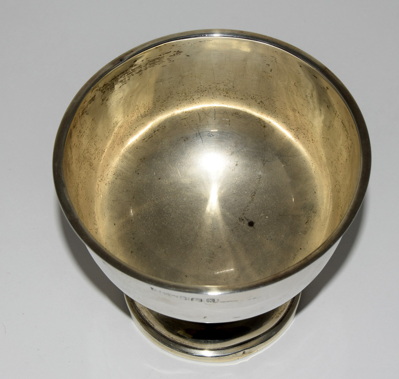 Silver Hallmarked Bowl. 10cm tall 158g - Image 2 of 9