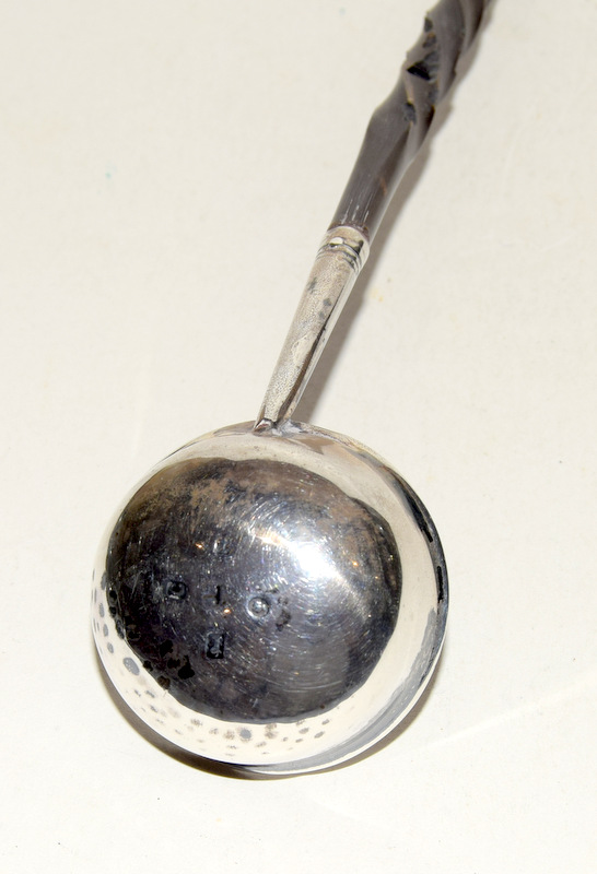 Silver hallmarked toddy ladle - Image 2 of 3