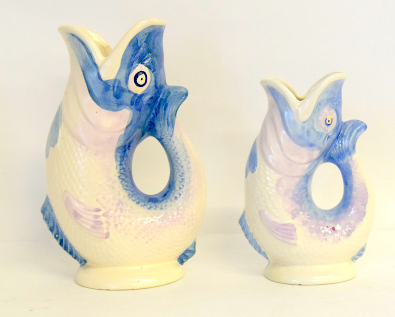 4 Dartmouth pottery gurgle jugs - Image 4 of 5