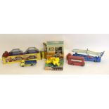 Collection of vintage toys. Dinky, Britains and Corgi