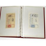Collection of Mint Postal Orders/Reply Coupons housed in red album