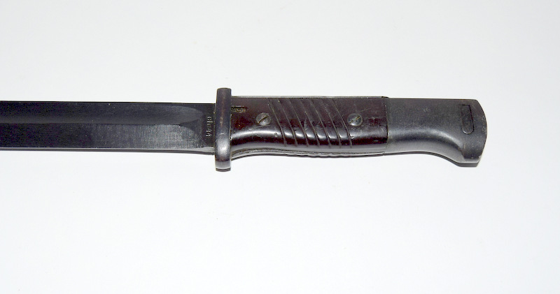 WW2 Third Reich knife bayonet in its steel scabbard - Image 5 of 9