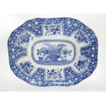 Large Copeland Spode meat plate (a/f) 55 x 43cm