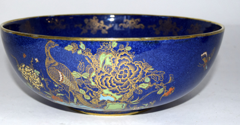 Carltonware Kang He Rockery & Pheasant decorated bowl - Image 3 of 6