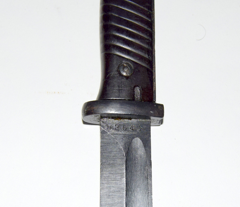 WW2 Third Reich knife bayonet in its steel scabbard - Image 9 of 9