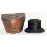 Lewis Liverpool Top Hat in Leather Case
