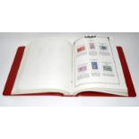 Stamp album of USA stamps