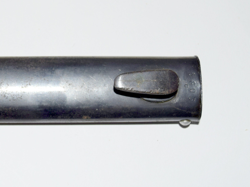 WW2 Third Reich knife bayonet in its steel scabbard - Image 4 of 9