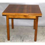 Oak draw leaf table 76 x 150 x 90cm