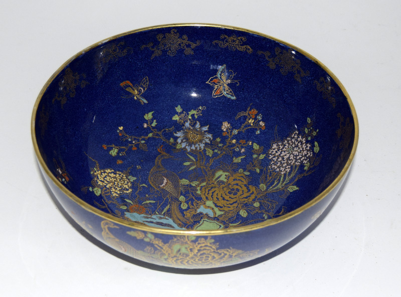 Carltonware Kang He Rockery & Pheasant decorated bowl