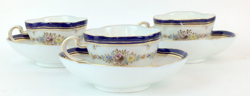 Meissen china items to include bowls