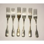 6 silver dinner forks