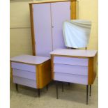 Retro Homeworthy bedroom suite