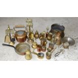 Collection of brass and copper