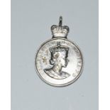 A Queen Elizabeth II Royal Warrant Holders Association Medal named to A.D. Andrews