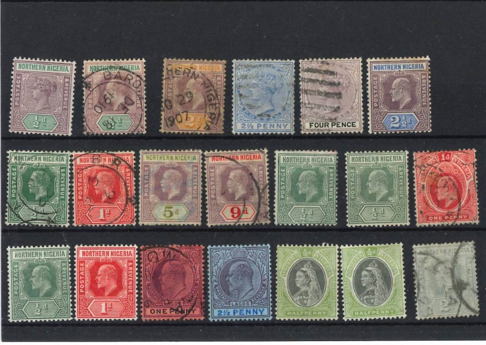 Nigeria etc QV to George V Collection