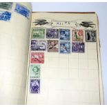 Aladdins stamp album with decent collection