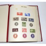 Old Time Album of Stamps inc GB High Value