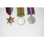 A WW2 medal trio