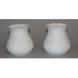 Pair of Kaiser Bisque Candlesticks