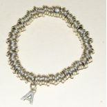 Genuine links of London silver bracelet with h/m