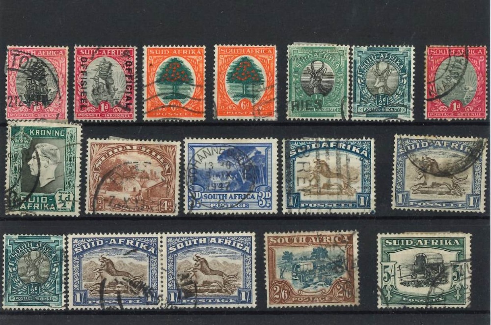 South Africa Selection to 5/- Ox Wagon