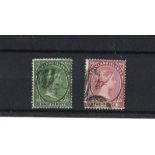 Falkland Islands Queen Victoria 1/2d, 2d Mint Rare