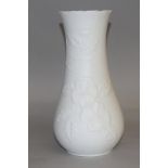 Kaiser Bisque Floral Vase. Signed to the base. No 652/2
