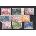 Universal Postal Union 1949 Stamps x 19 Mint