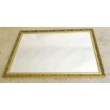 Gilt frame wall mirror 90x115cm