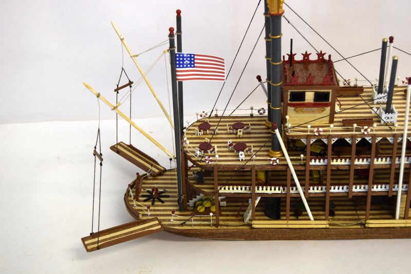 Model Steamer. Mississippi. Kit Built. 35 x 40cm - Image 2 of 7