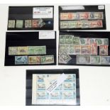 Selection Japan; Sarawak; Cyprus kgvi; Bermuda; St Helena; Bahamas etc etc mostly Mint on stockcards