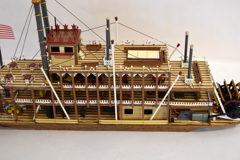 Model Steamer. Mississippi. Kit Built. 35 x 40cm - Image 3 of 7