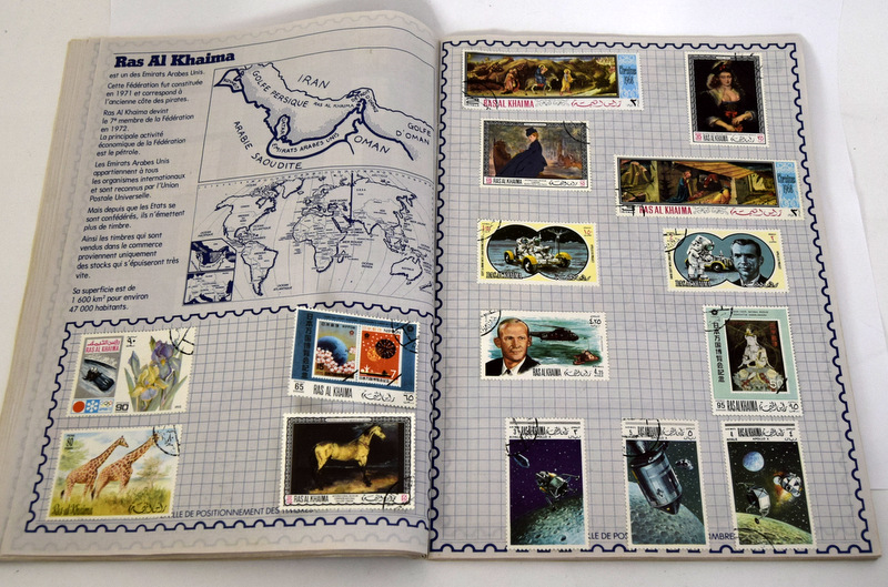 White Album containing World Stamps